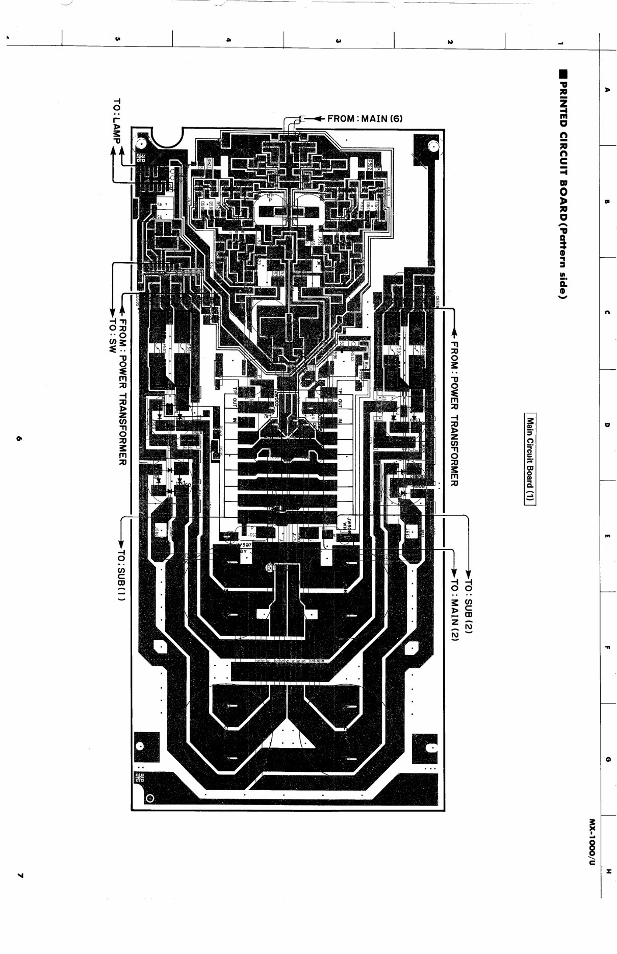 Yamaha mx1000 mx-1000 u power amplifier service manual full preview img 7