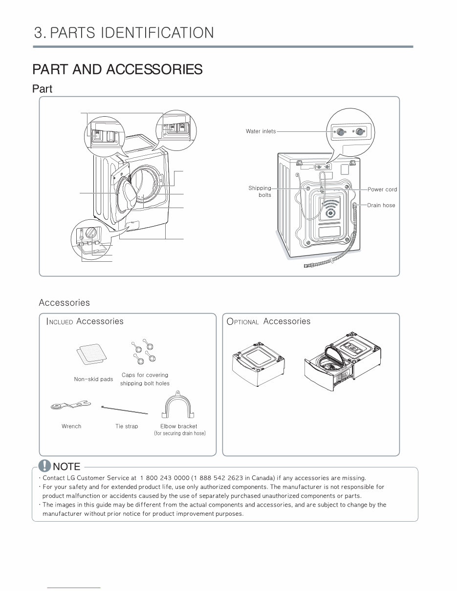 LG WM9000HVA WM9000HWA Service Manual and Repair Guide preview img 7