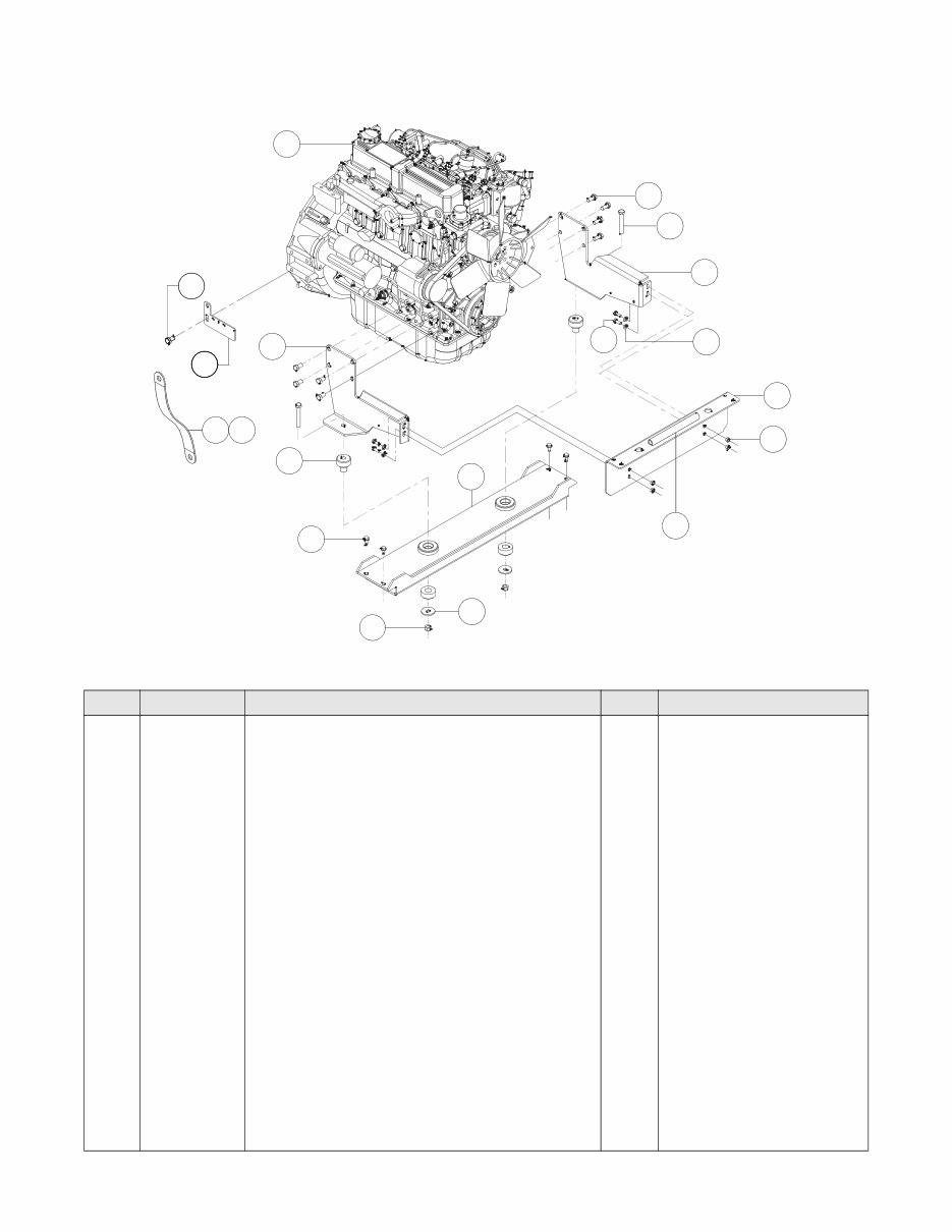 Doosan G30 generator parts list preview img 8