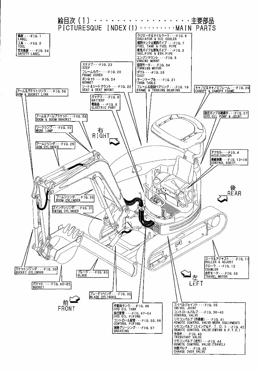 Yanmar Vio40-TW Crawler Backhoe Parts Catalog Manual preview img 4