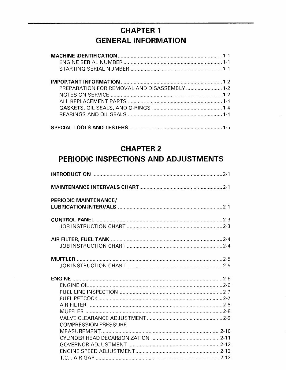 Yamaha Generator Inverter EF5200DE YG5200D Service Repair Manual preview img 3