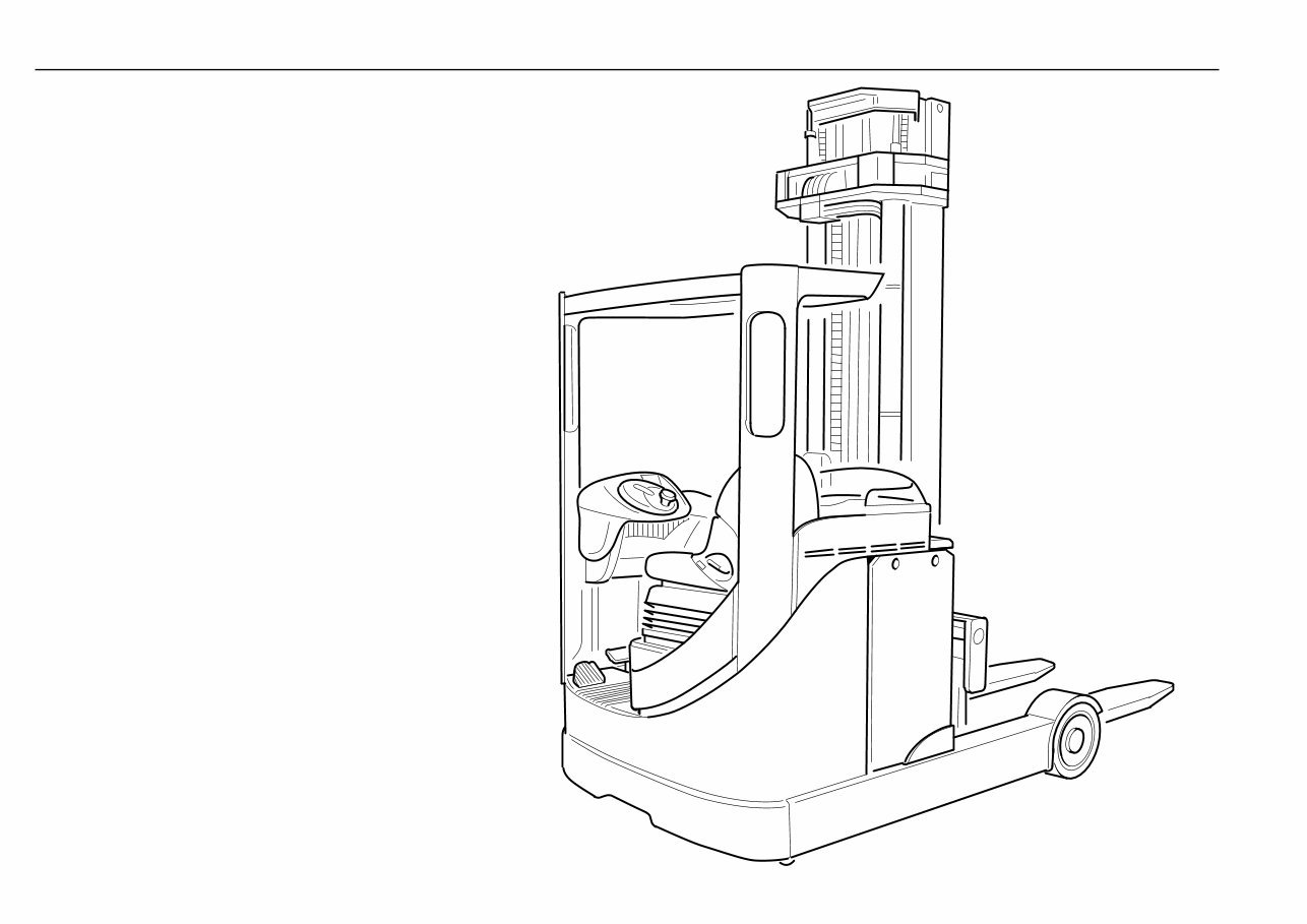 Linde Electric Reach Truck Type 115: R14, R14HD, R16, R16HD, R16N, R20, R20N Operating Instructions (User Manual) preview img 6