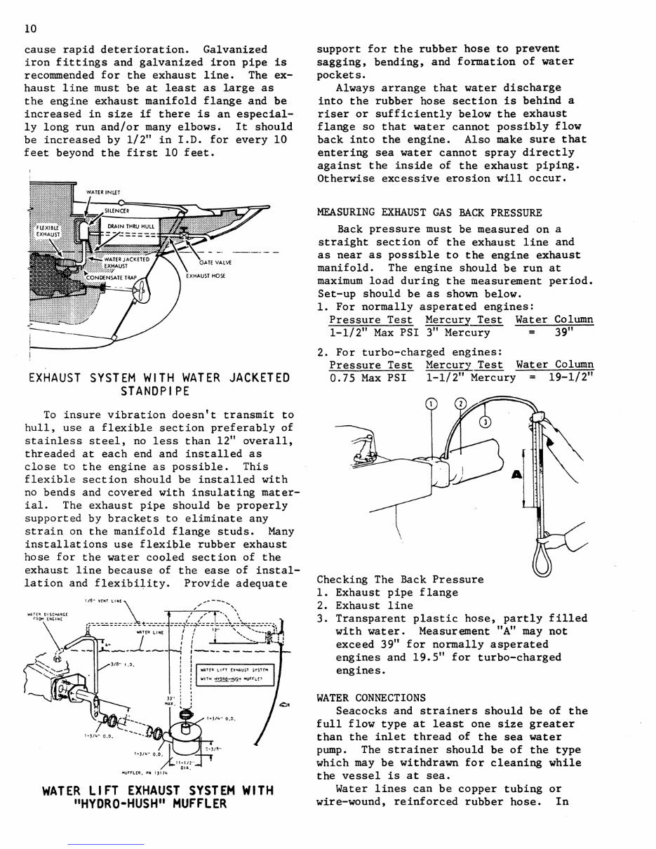 WESTERBEKE L25 Marine Diesel Engine Service Repair Technical Manual ! preview img 10