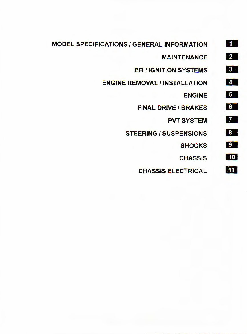 2006-2014 Polaris 4-Stroke Snowmobile Service & Repair Manual preview img 7