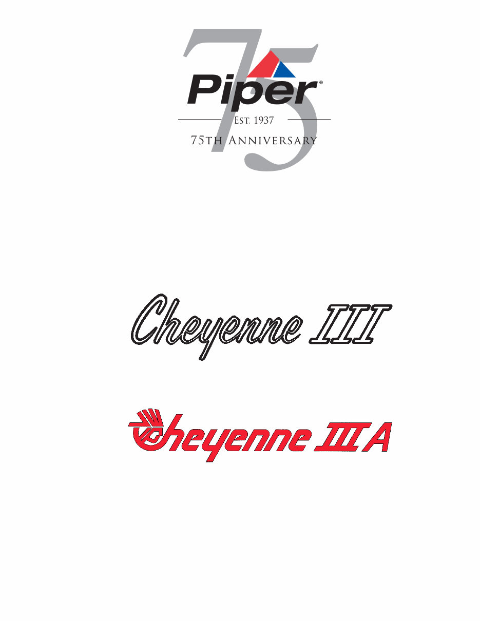 Piper Cheyenne III PA-42-720 Service maintenance manual curr preview img 1