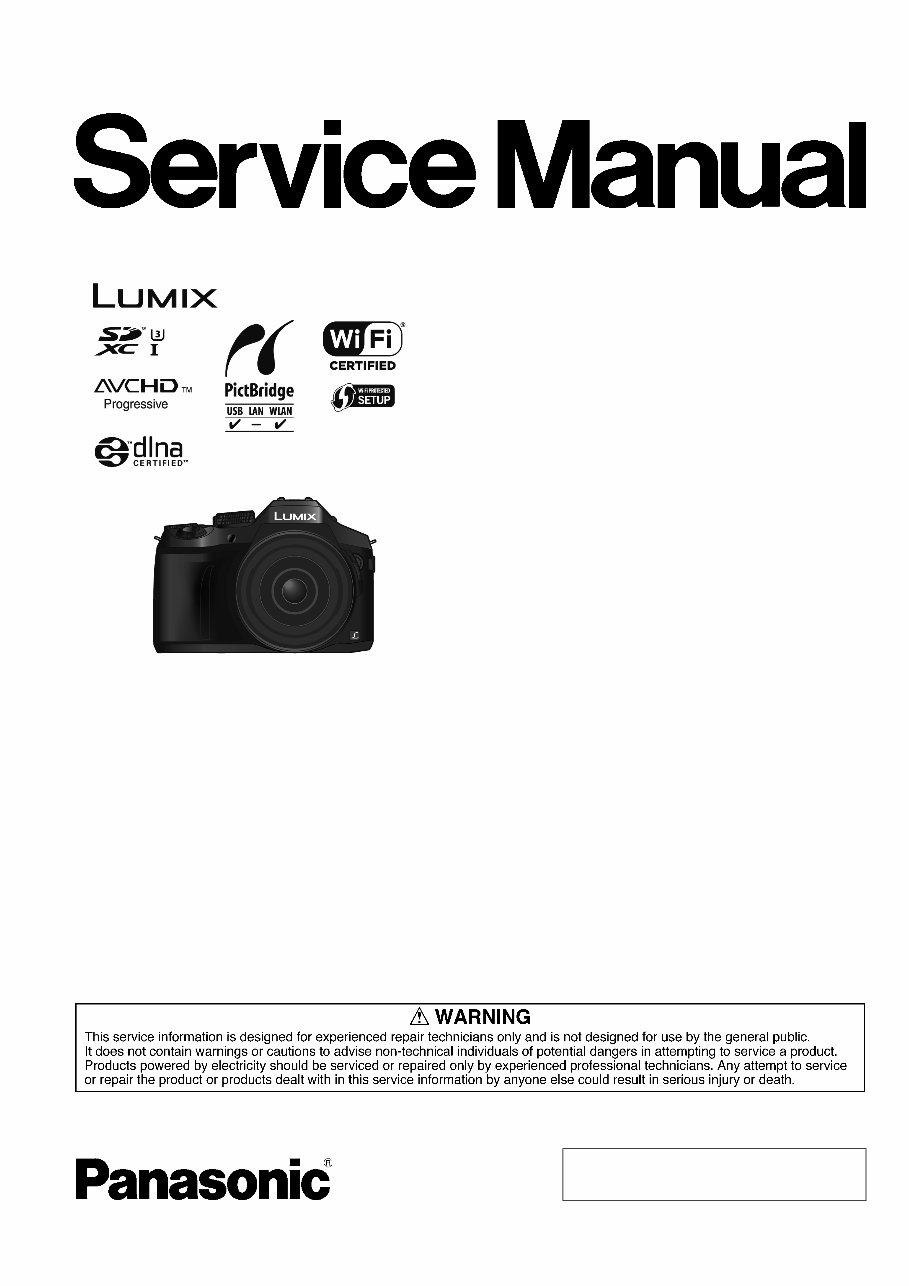 Panasonic Lumix DMC FZ330 Service Manual & Repair Guide preview img 1