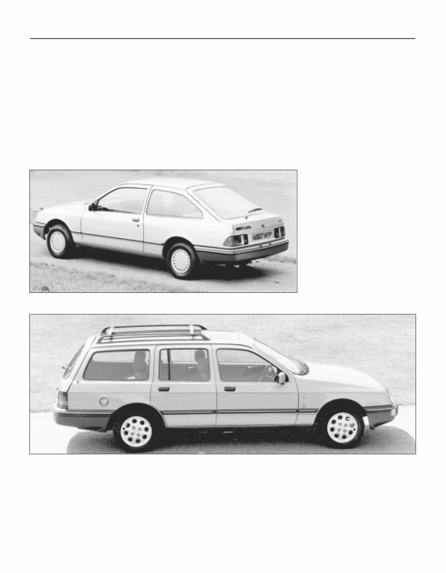 1982-1994 Ford Sierra Saloon (Sapphire And Hatchback) Service & Repair Manual preview img 4