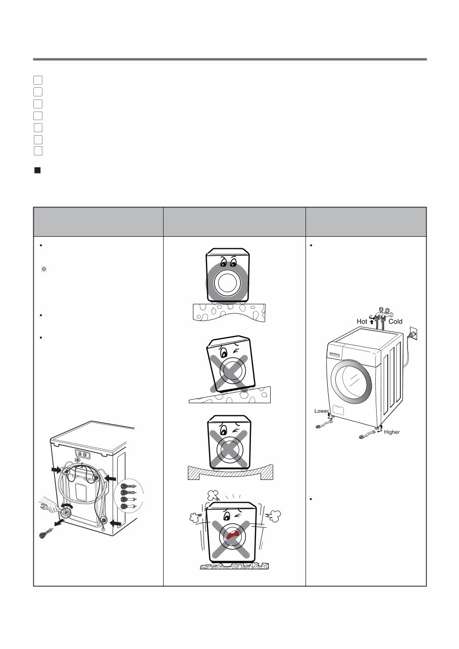 LG WM3170CW Service Manual and Repair Guide preview img 8