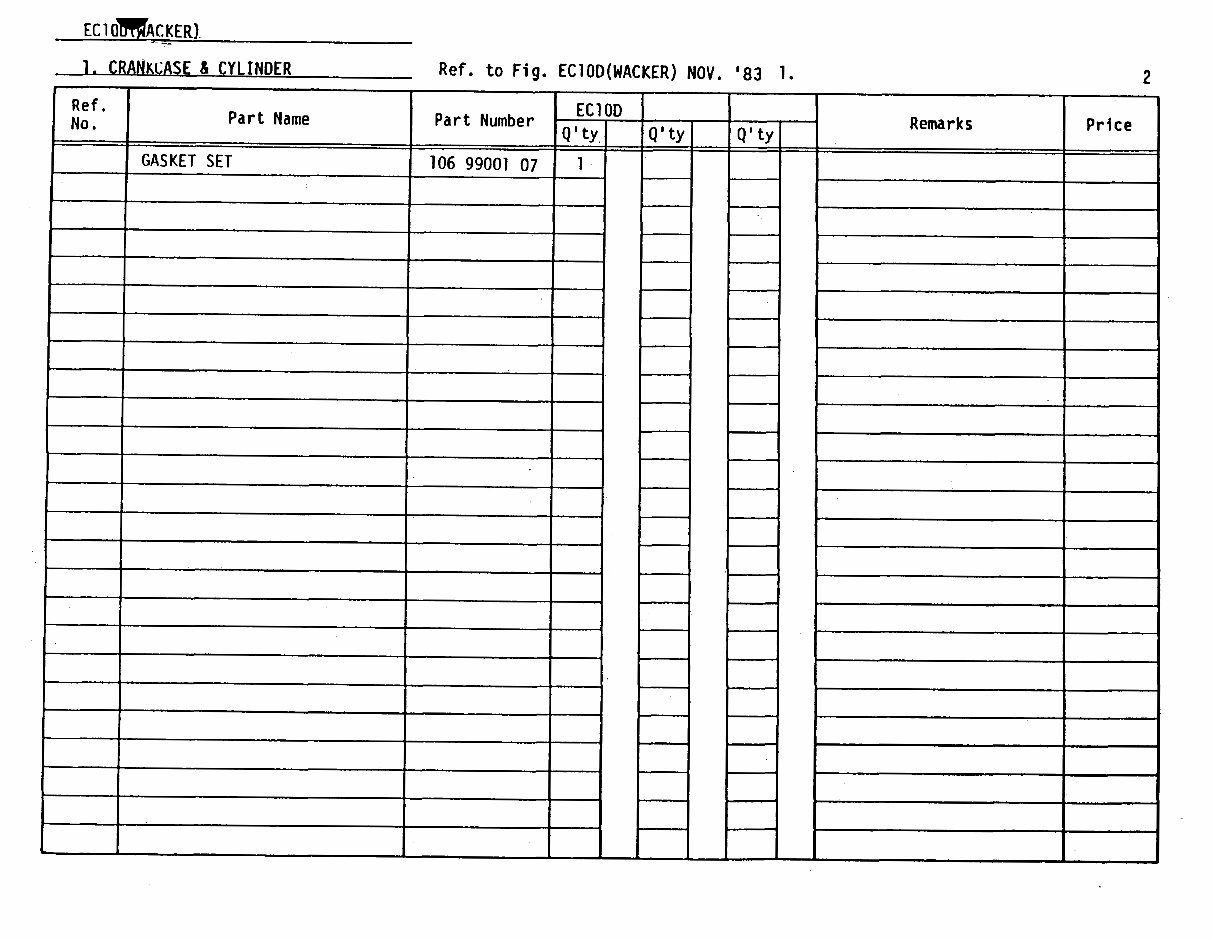 Robin EC10D parts manual preview img 7