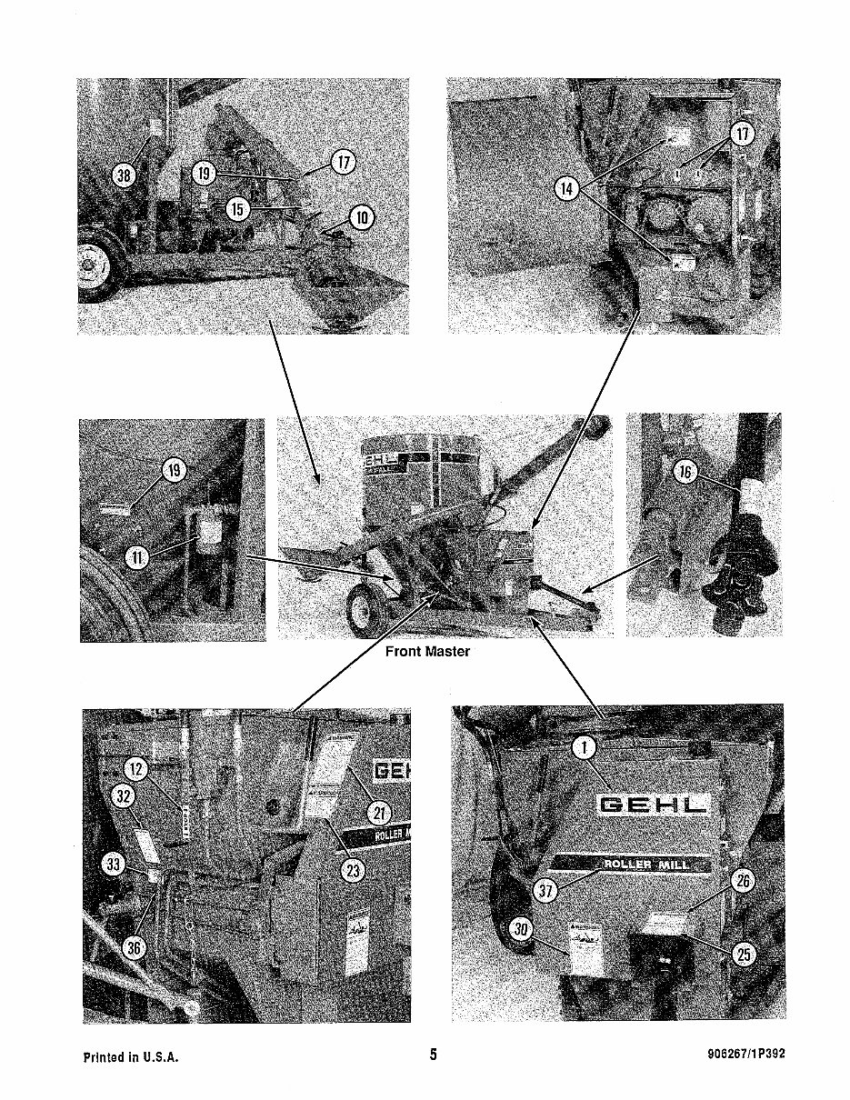 GEHL 125 MIX-All Parts Manual preview img 7