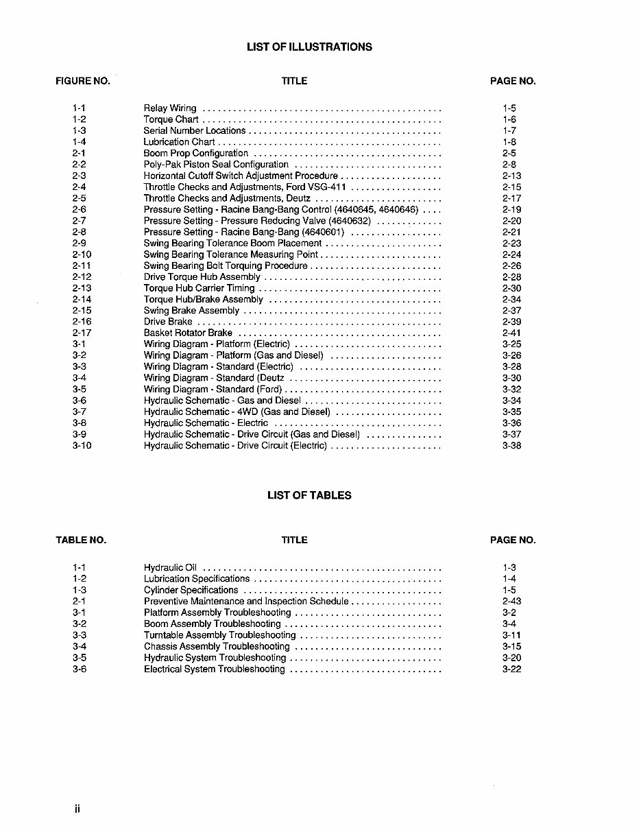 JLG Boom Lifts 34HA Service Repair Workshop Manual (P/N:3120675) preview img 4