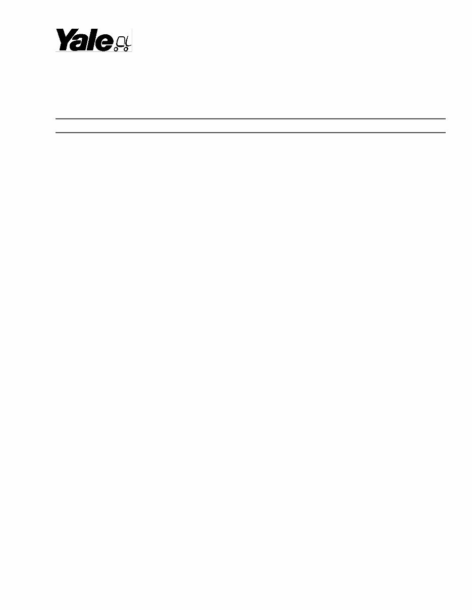 Yale (A888) ERP10-15RCF Forklift Parts Manual preview img 9