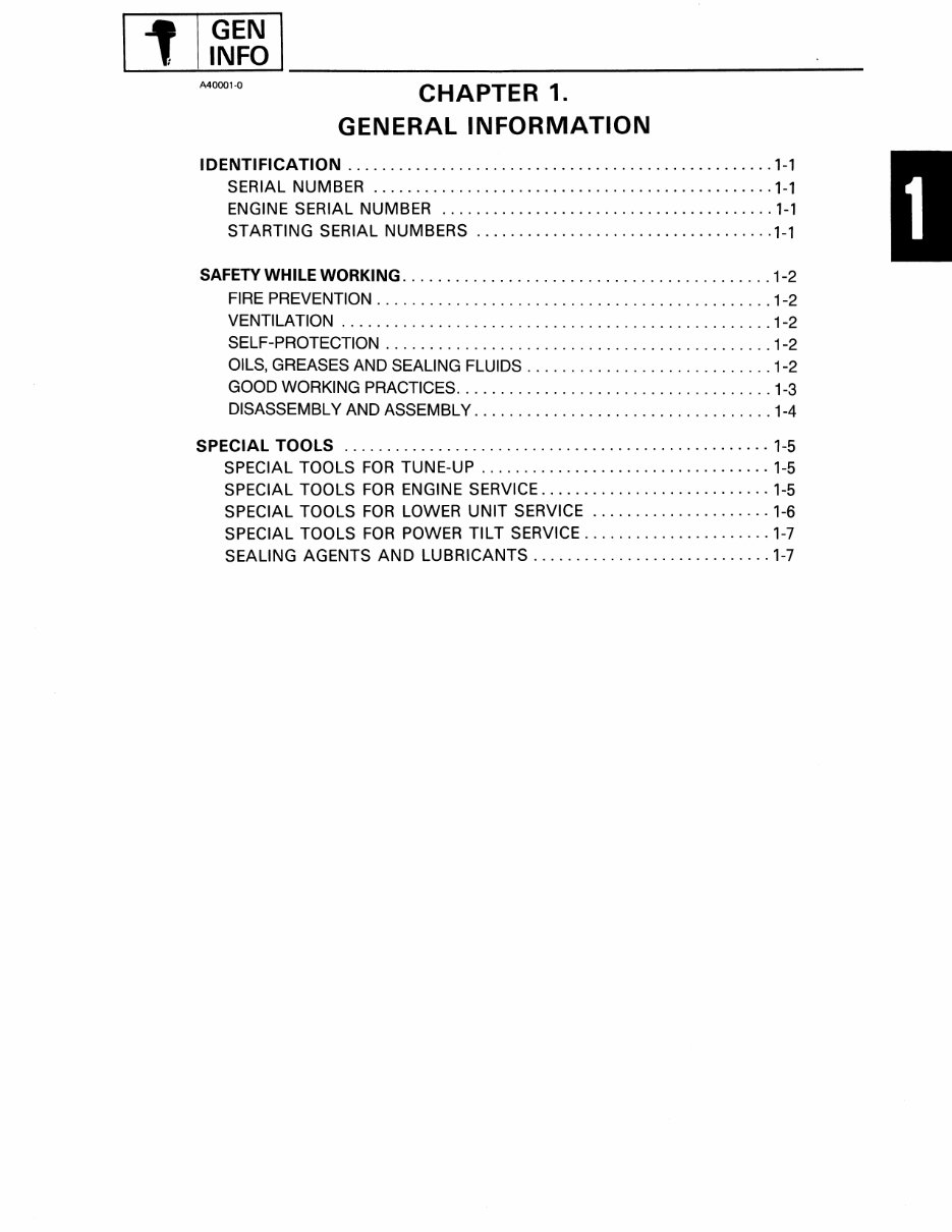 1994 Yamaha 40PLRS Outboard Service & Repair Manual preview img 7