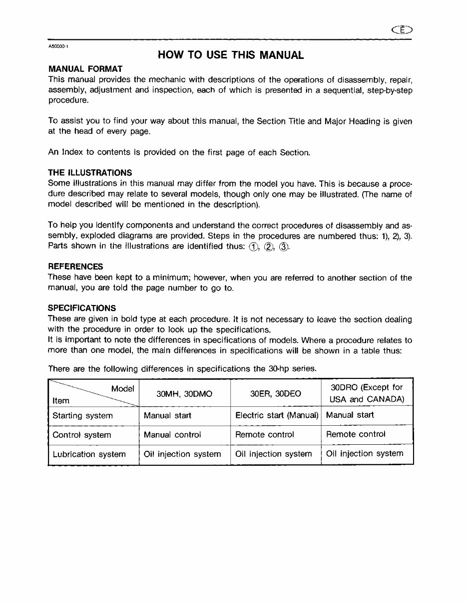 1993 Yamaha 30HP Outboard (30R) OEM Service & Repair Manual preview img 4