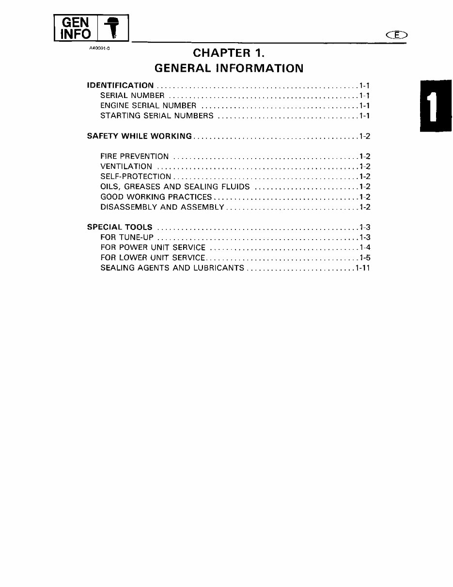 1993 Yamaha 30HP Outboard (30R) OEM Service & Repair Manual preview img 9