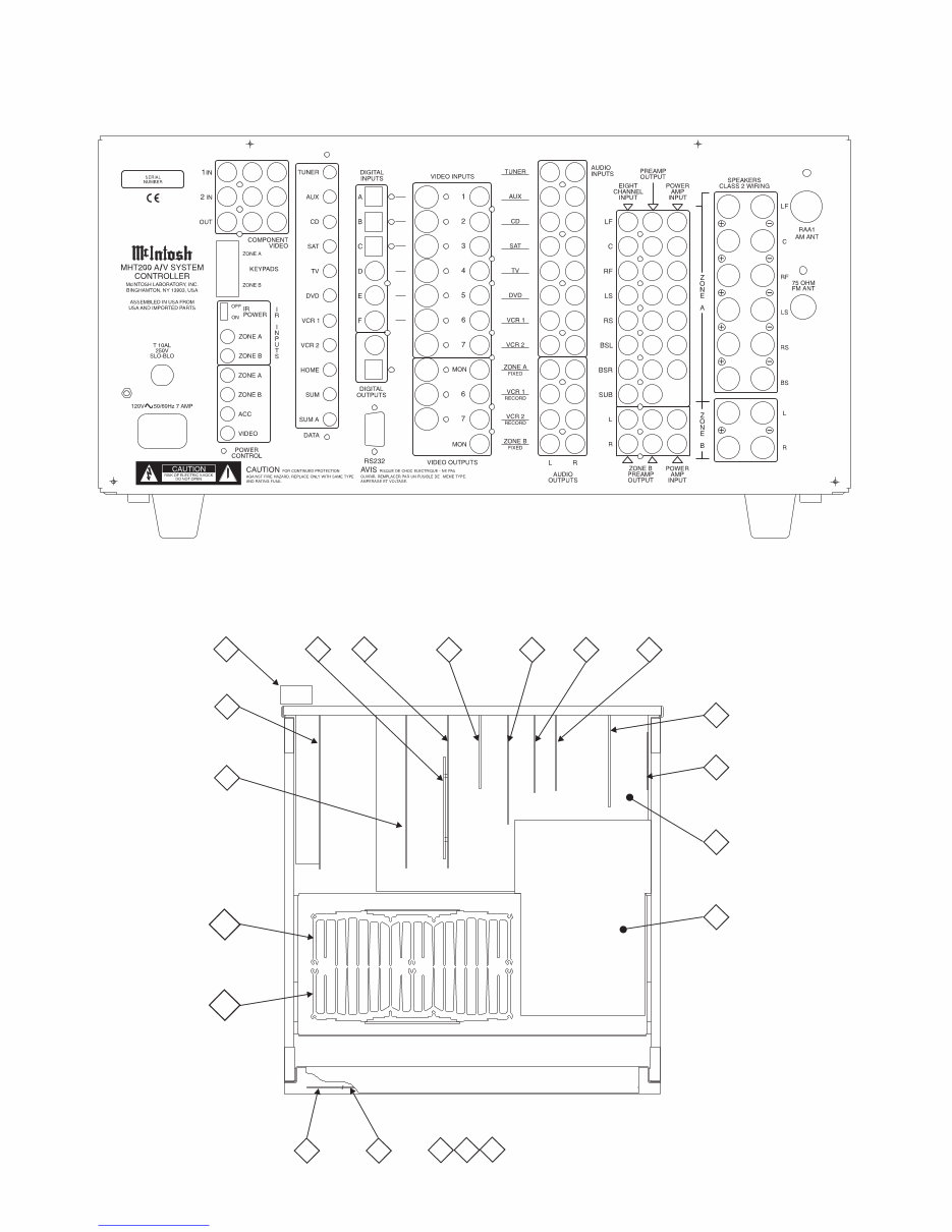 McIntosh MHT-200 , Original Service Manual preview img 4