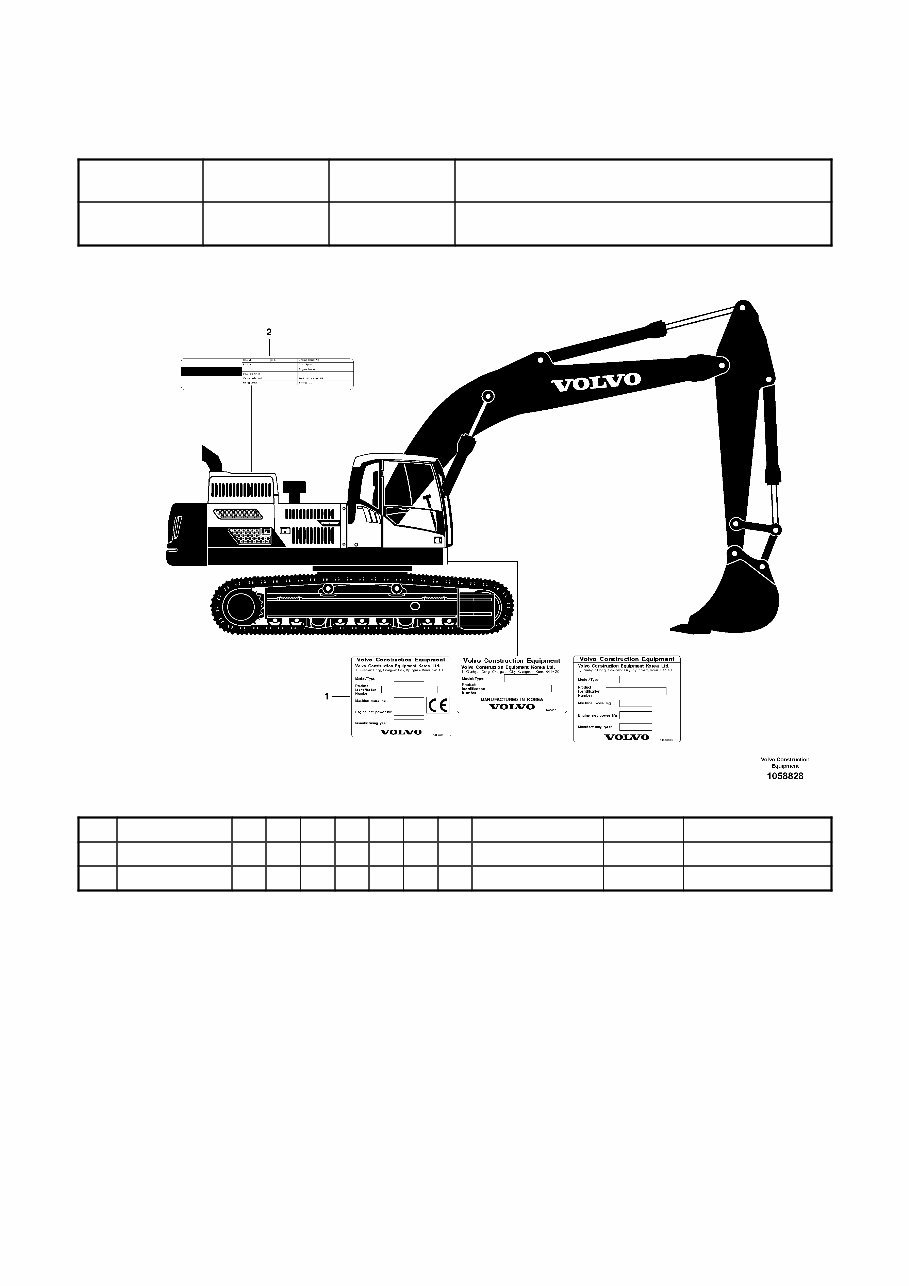 Volvo EC380D L, EC380D NL (EC380DL EC380DNL) Excavator Service Parts Catalogue Manual INSTANT SN: 210001 and up preview img 2