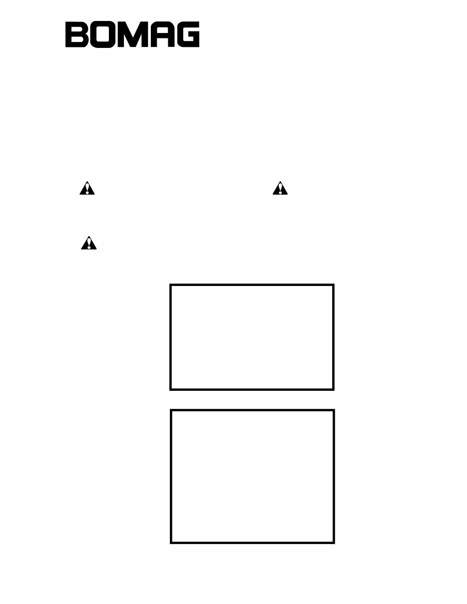 BOMAG MPH 362, MPH 364, MPH 454 RECYCLER & STABILIZER Service Repair Manual - ! preview img 4
