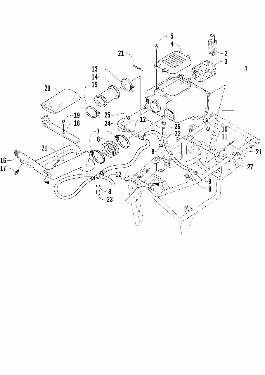 Arctic Cat 2005 ATV 300 RED A2005ATF4AUSR [Parts Manual] preview img 1