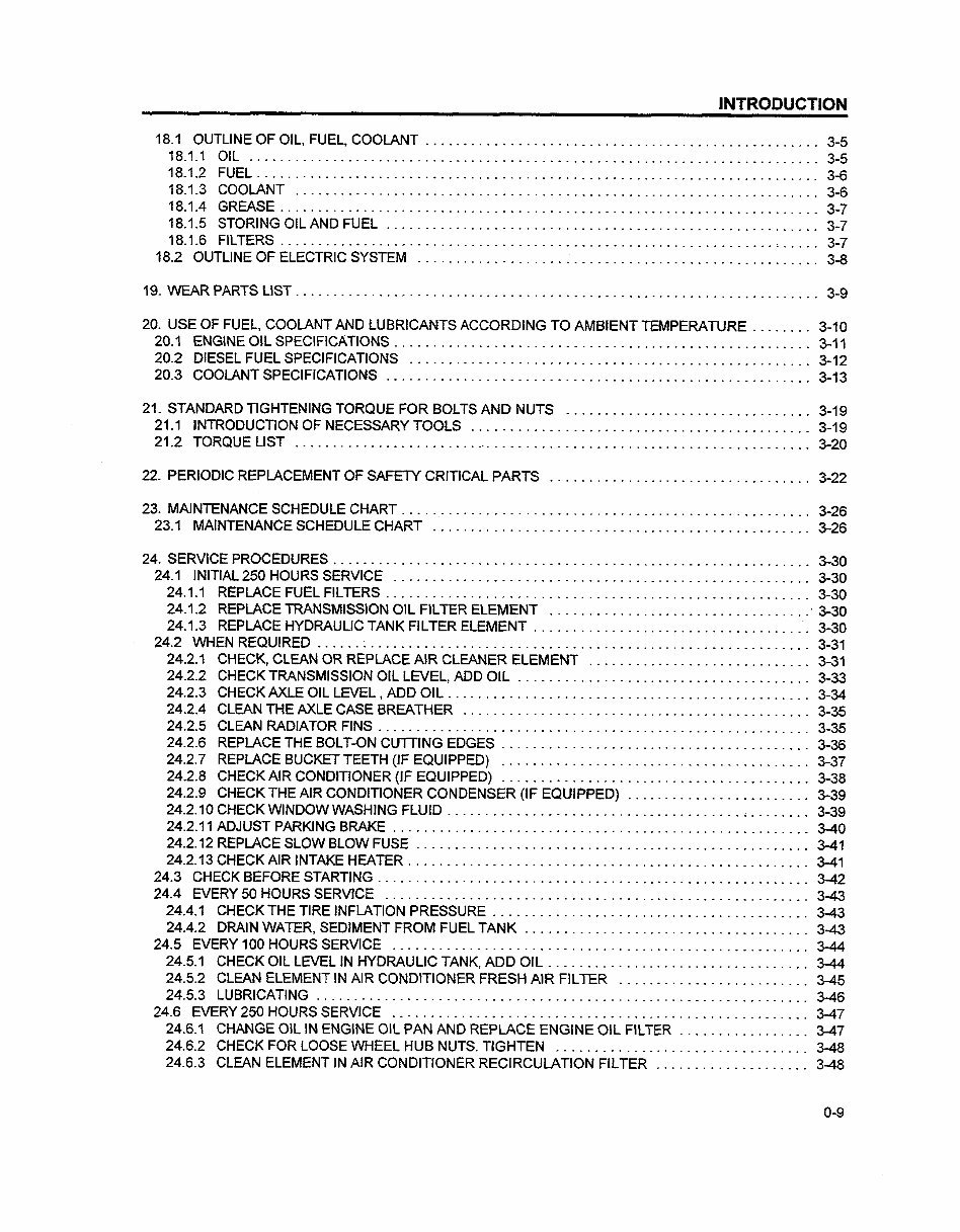 KOMATSU WA250-3 Wheel Loader Operation & Maintenance Manual (S/N: 53001 and up) preview img 10