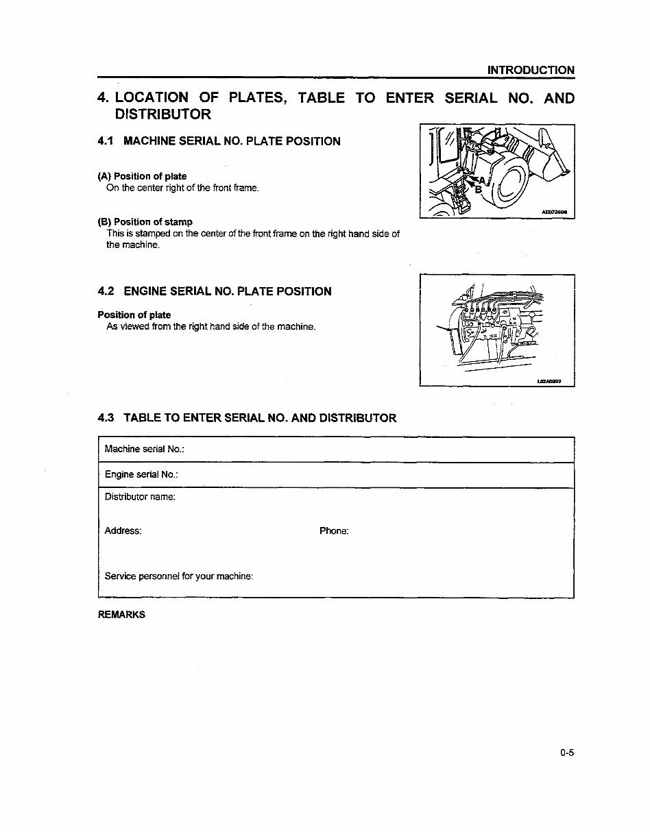 KOMATSU WA250-3 Wheel Loader Operation & Maintenance Manual (S/N: 53001 and up) preview img 6