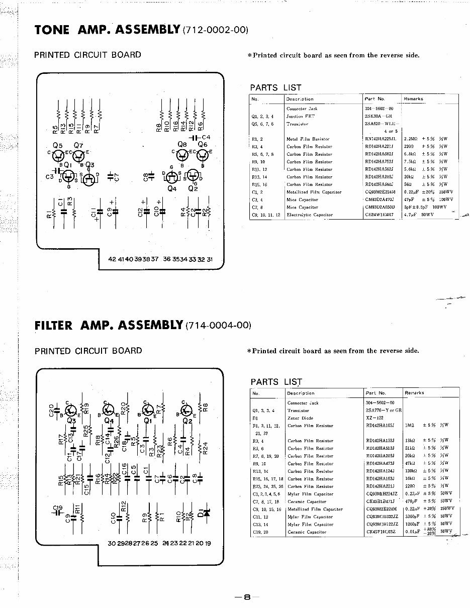 Accuphase E-202 integrated stereo amplifier Service Manual preview img 10