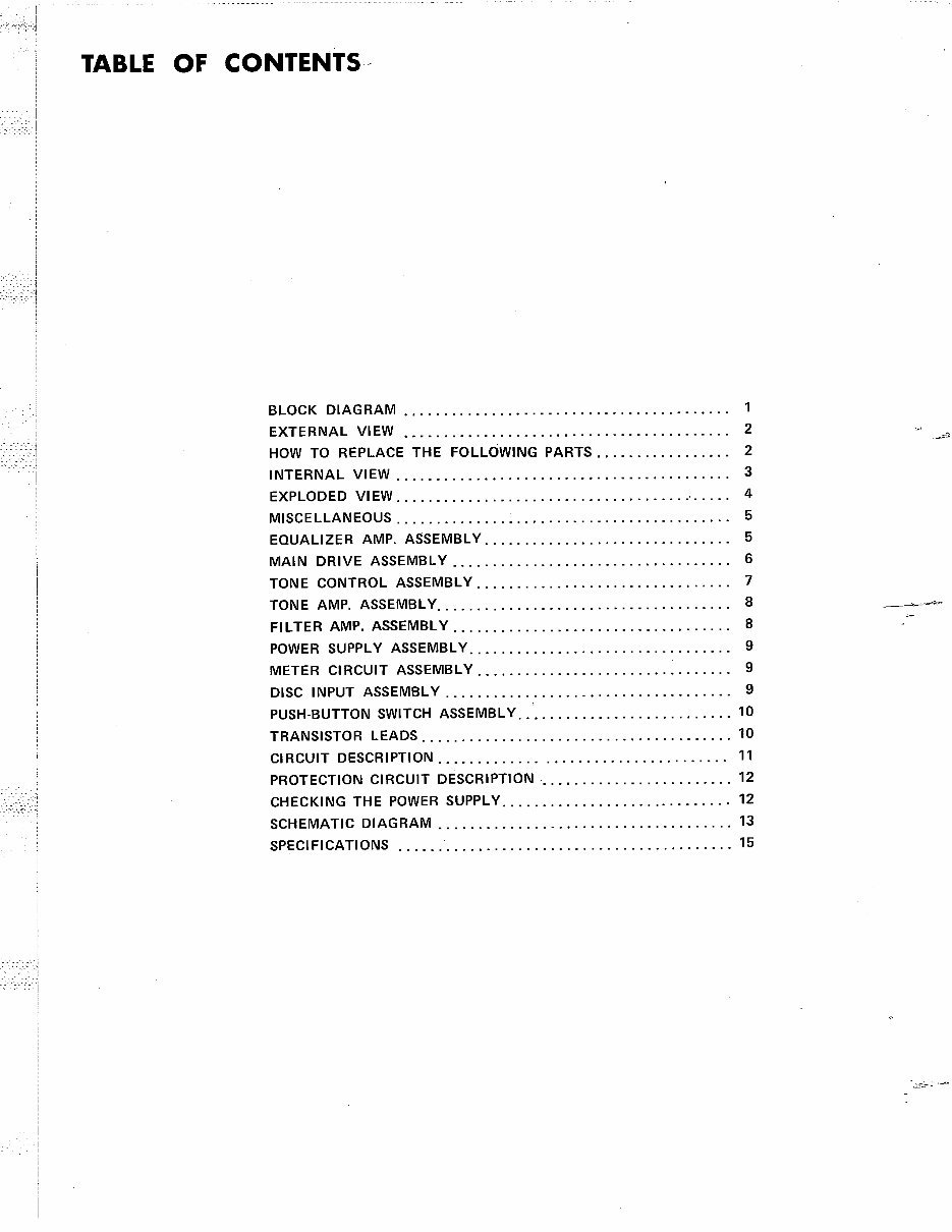 Accuphase E-202 integrated stereo amplifier Service Manual preview img 2