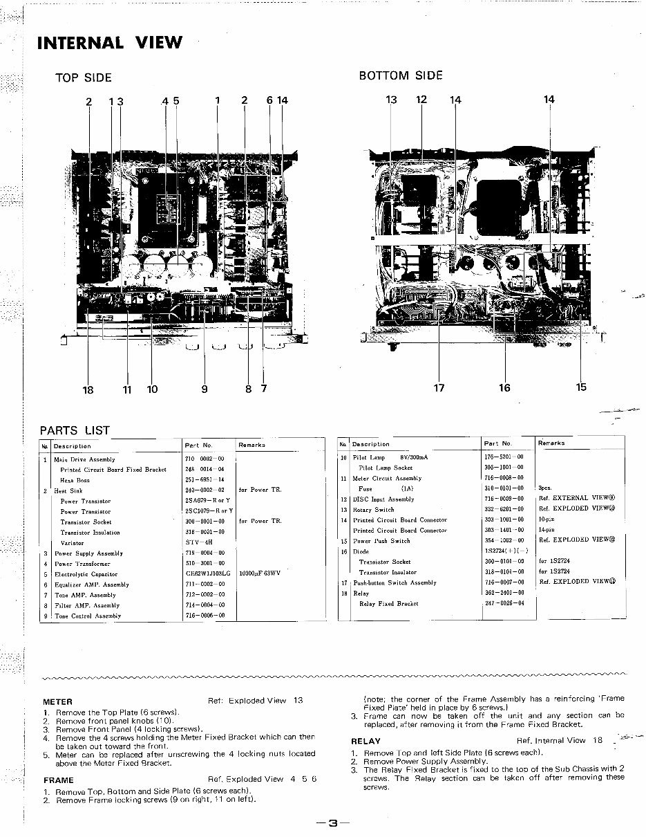 Accuphase E-202 integrated stereo amplifier Service Manual preview img 5