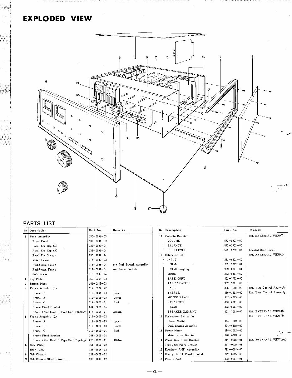 Accuphase E-202 integrated stereo amplifier Service Manual preview img 6