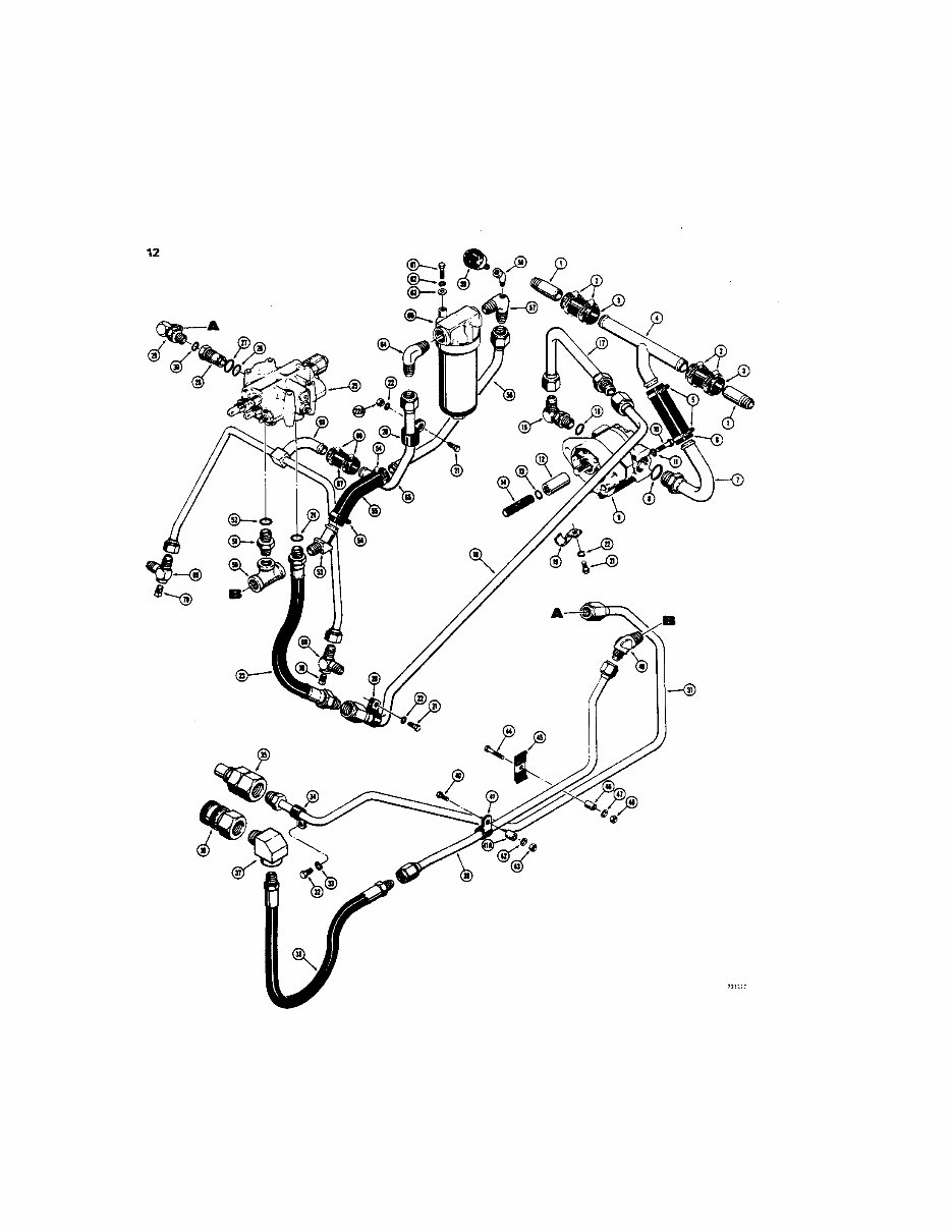 Case Model 35 Loader & Backhoe for the 580CK Series B Tractor Parts Manual Catalog - preview img 8