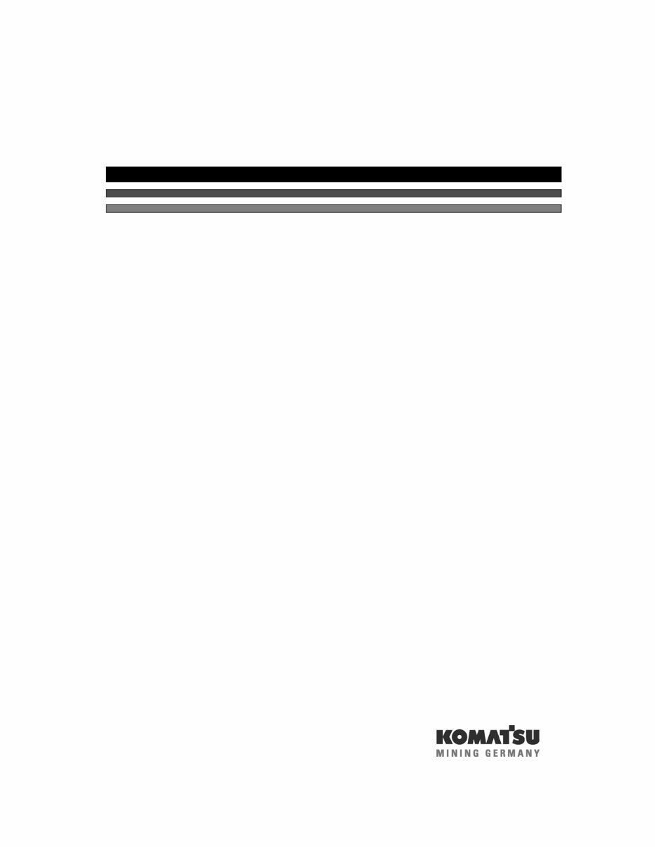 Komatsu PC3000-6 Hydraulic Mining Shovel* Factory Service / Repair/ Workshop Manual ! (SERIAL NUMBER: 06208 and up; 46151 and up) preview img 1