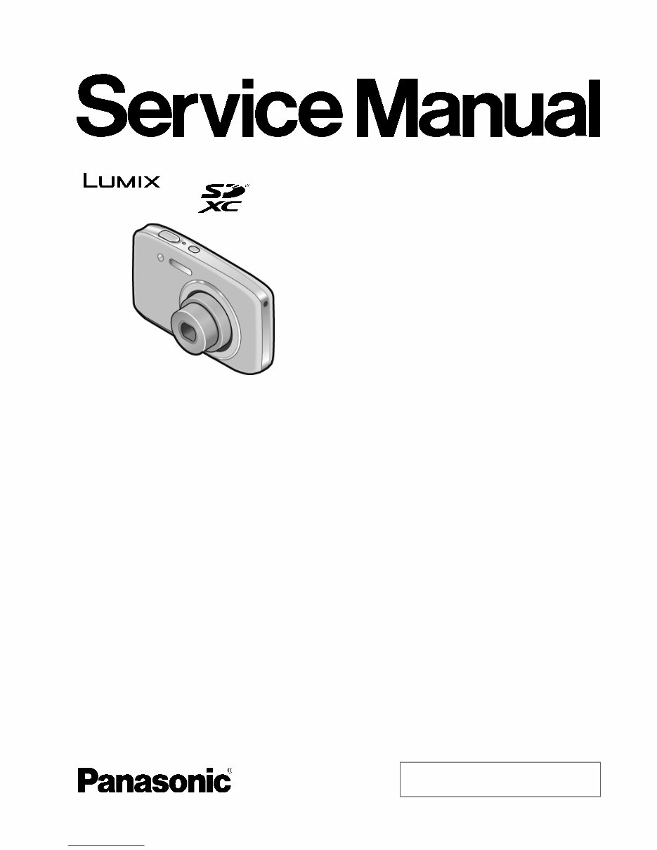 Panasonic Lumix DMC-S2 + S5 Service Manual & Repair Guide preview img 1