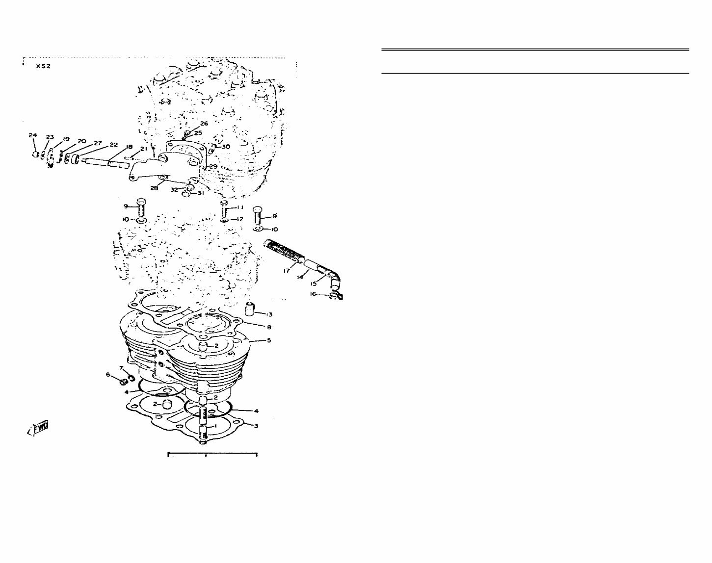 Yamaha XS1/XSB/XS2 TX650 Parts Catalog preview img 6