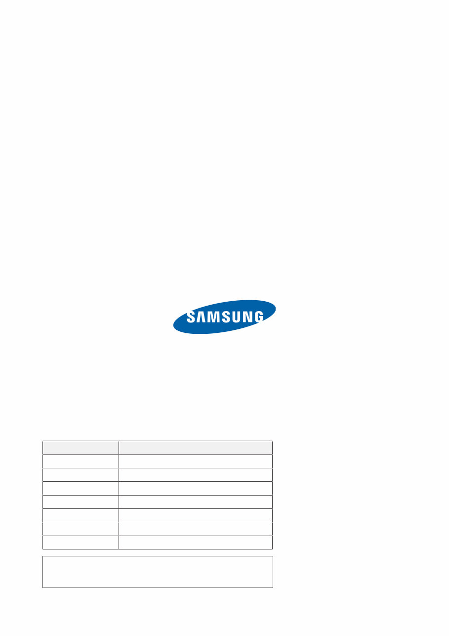 Samsung UE**C67*0*S Led TV Service Manual preview img 3