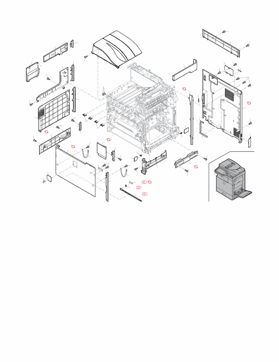 Sharp MX-C312 C311 C310 Service Manual and Repair Guide preview img 5