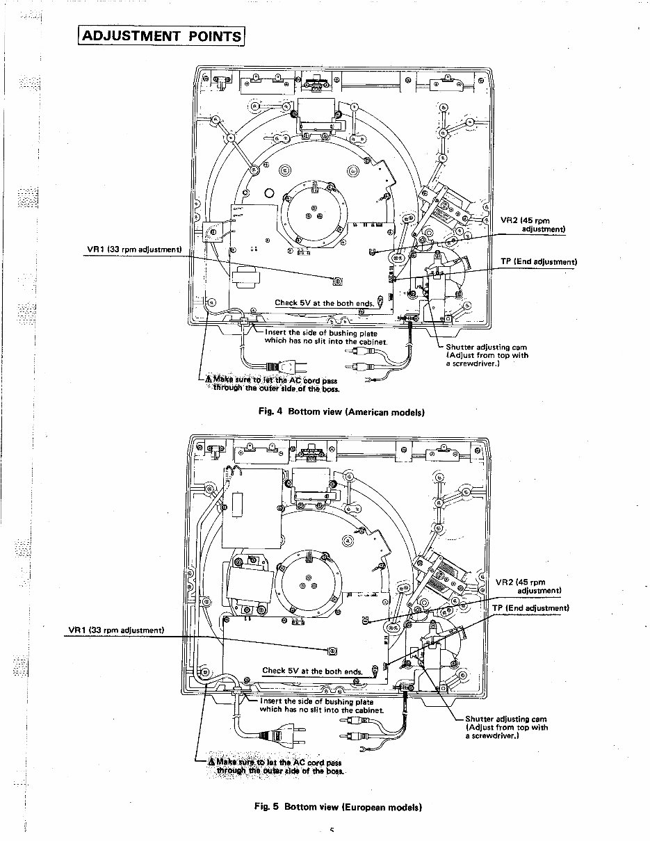 Denon DP30L Servo-Controlled Record Player Service Manual preview img 6