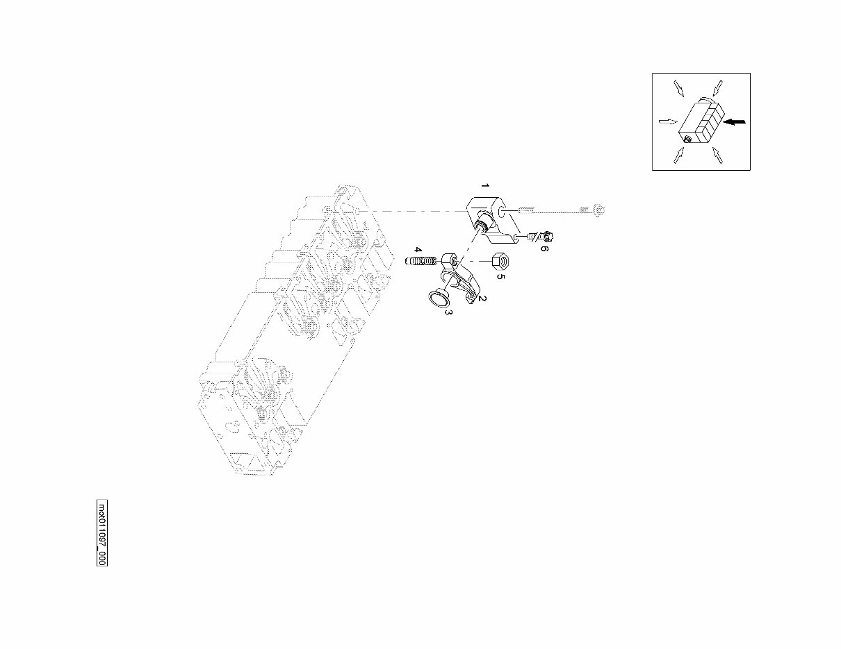 Bomag BW 219 DH-4 Single drum vibratory rollers Service Parts Catalogue Manual SN101584041001 - 101584049999 preview img 9