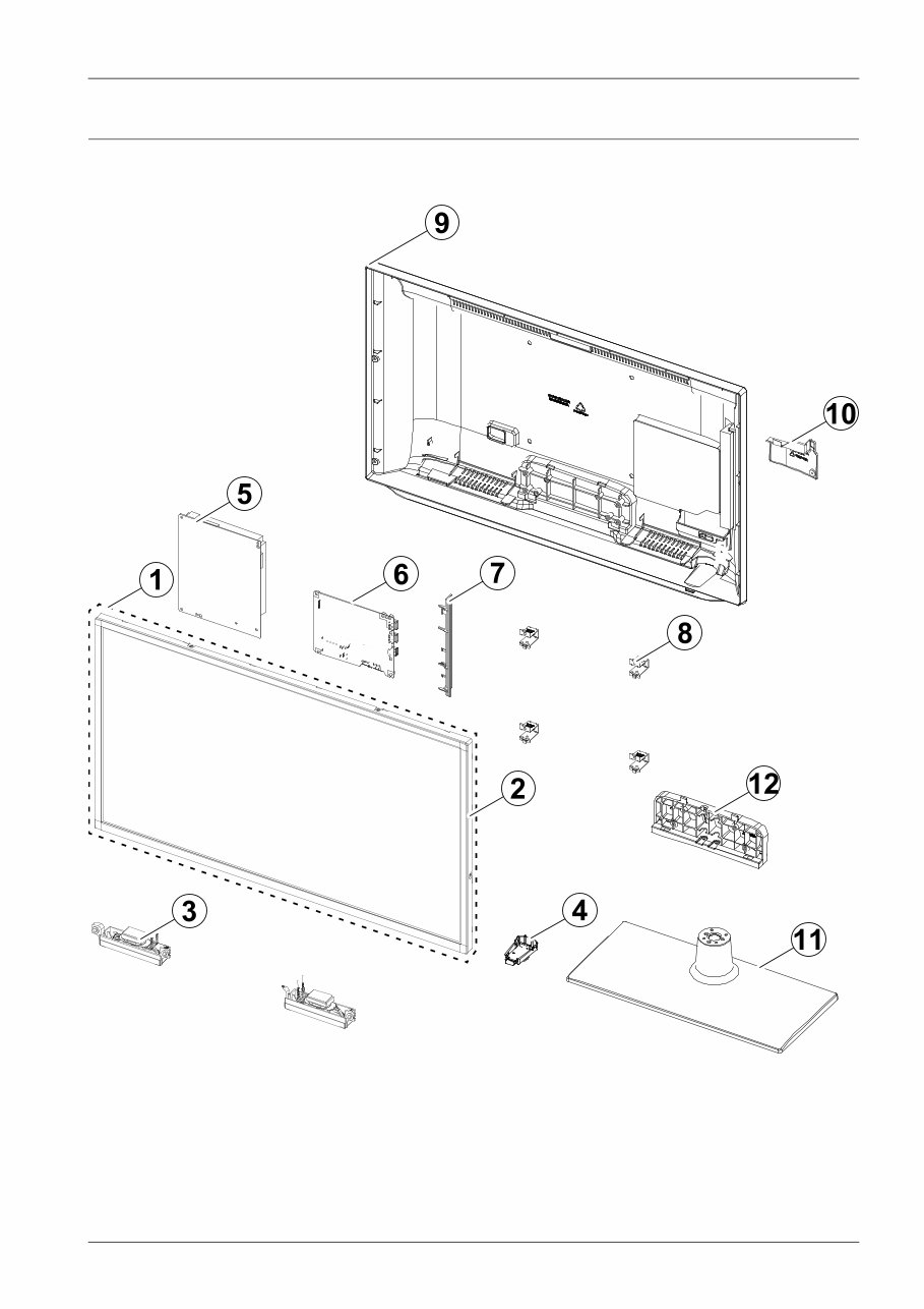 Samsung UN40EH5000 UN40EH5000F Service Manual and Repair Guide preview img 1