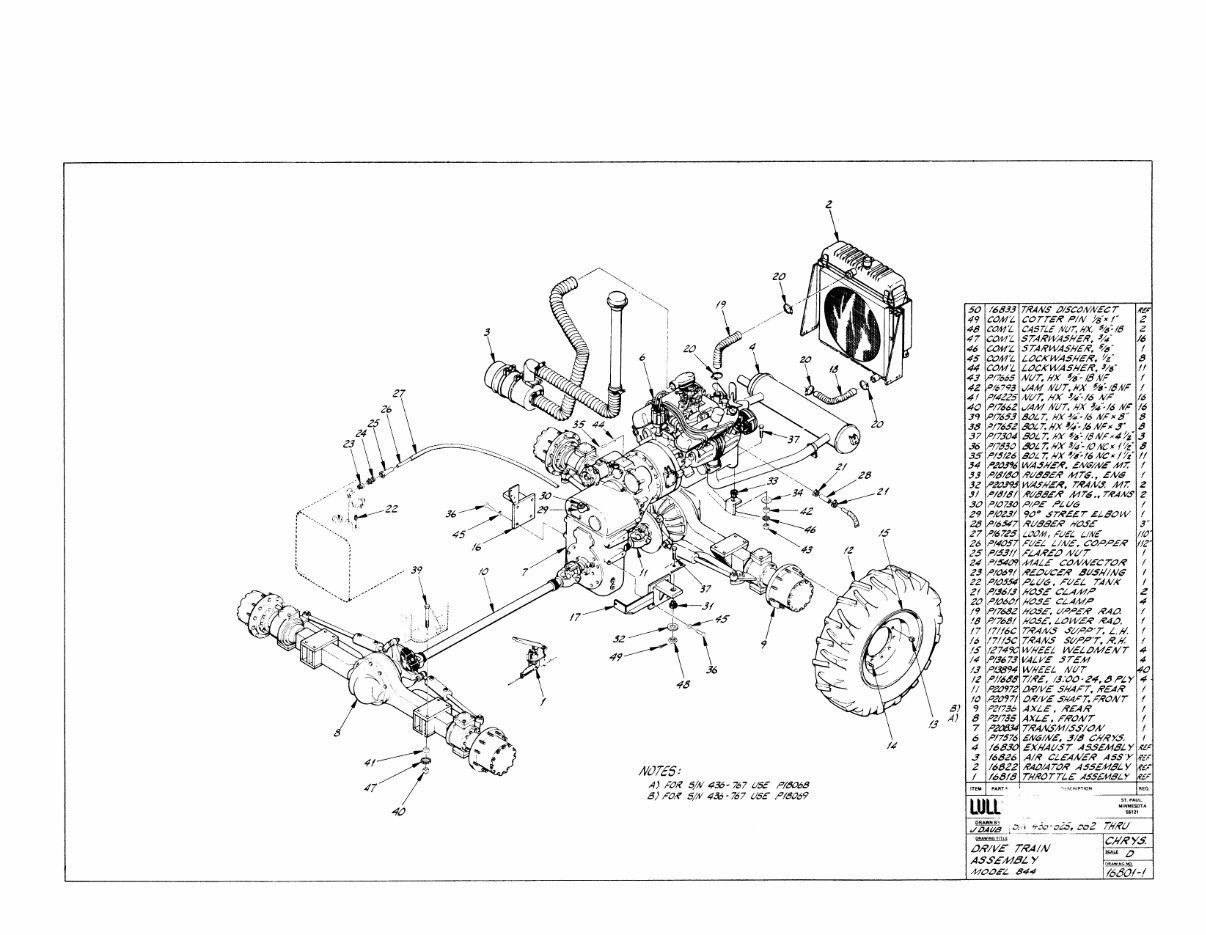JLG Lull Telehandlers 844 ANSI Illustrated Master Parts List Manual ! (10709910) preview img 7