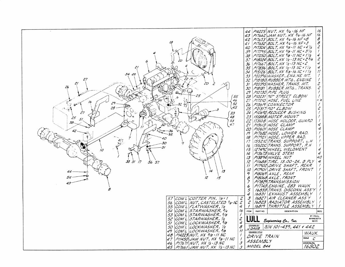JLG Lull Telehandlers 844 ANSI Illustrated Master Parts List Manual ! (10709910) preview img 8