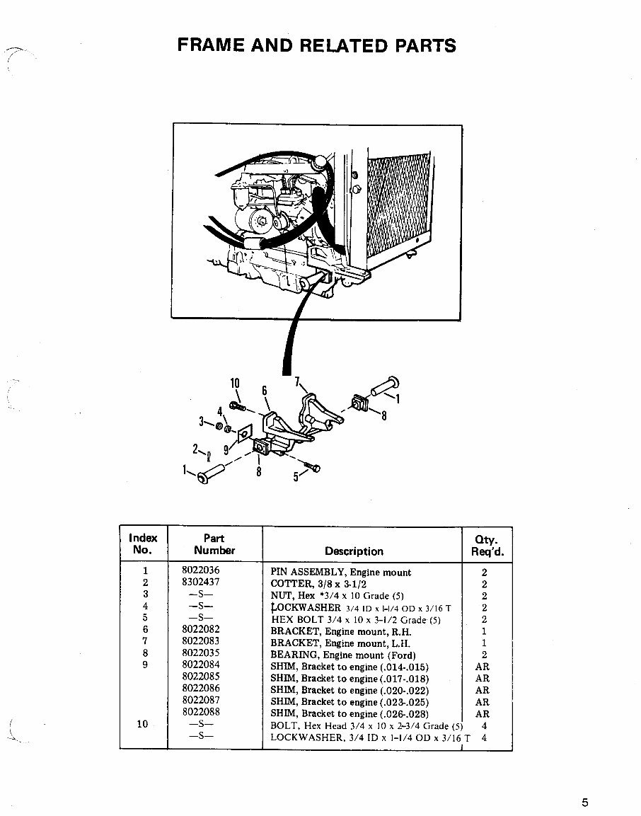 JLG SkyTrak Telehandlers 5030 6034 ANSI Illustrated Master Parts List Manual ! (P/N - 8990041-001) preview img 9