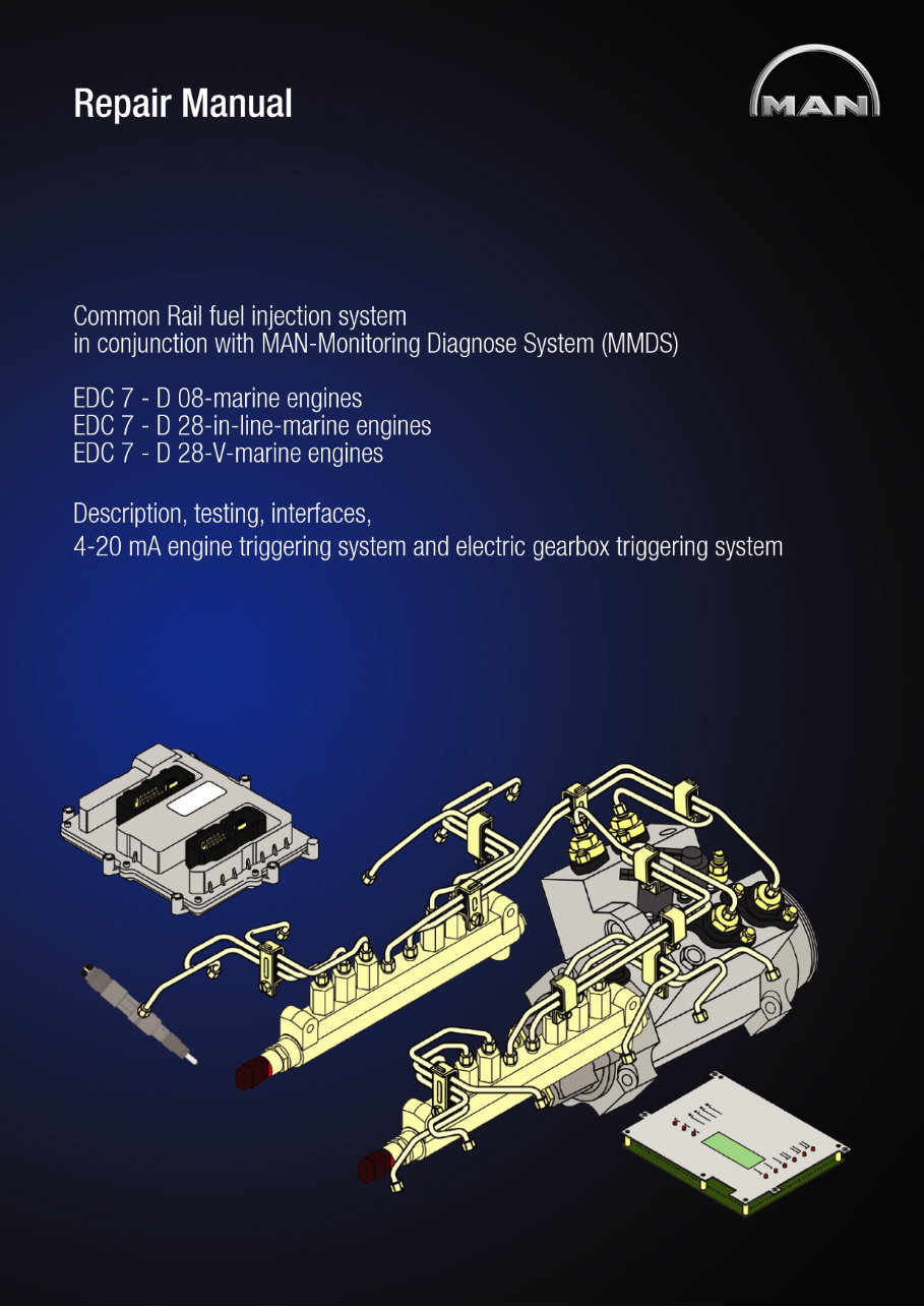 Man Monitoring Diagnose System EDC7-D08 D28 D28V Series Workshop ...