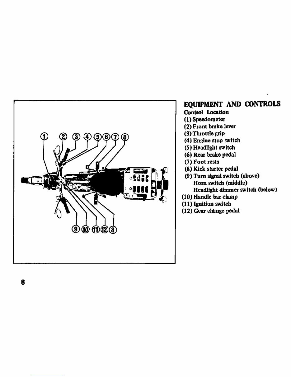 1976 Honda CT90 Owner's Manual preview img 10