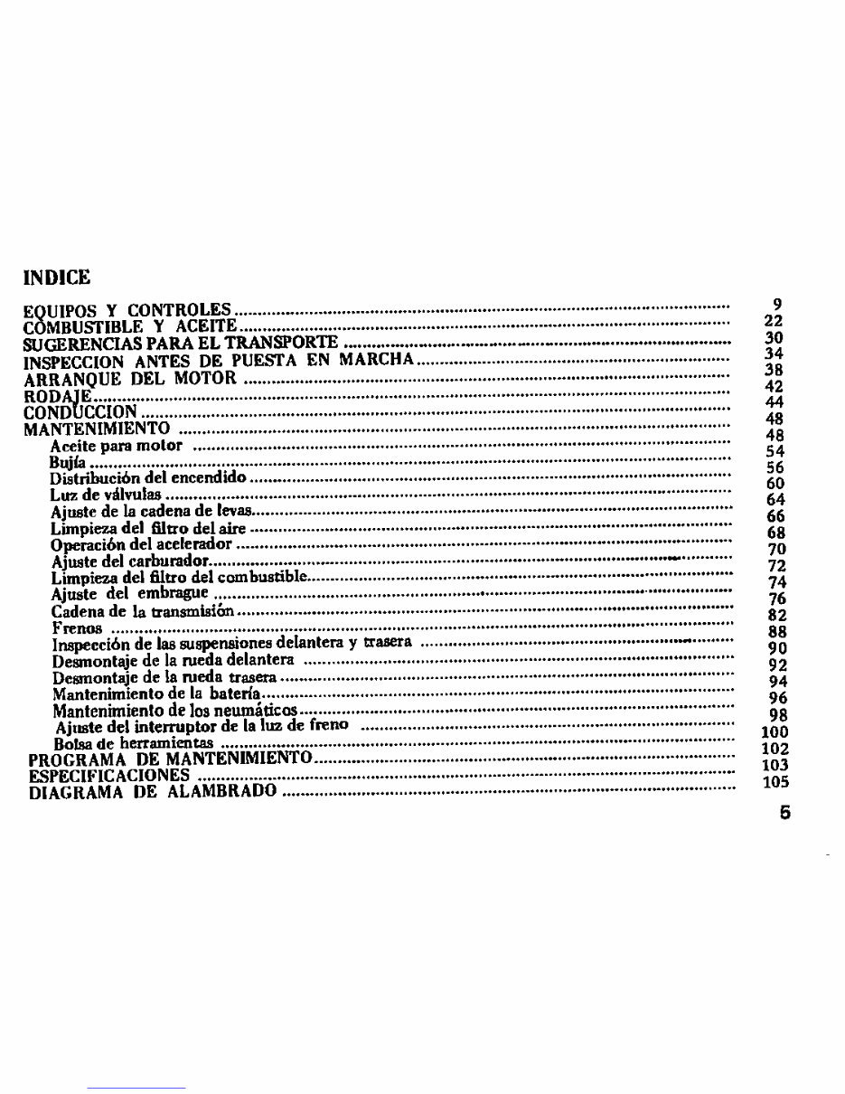 1976 Honda CT90 Owner's Manual preview img 7