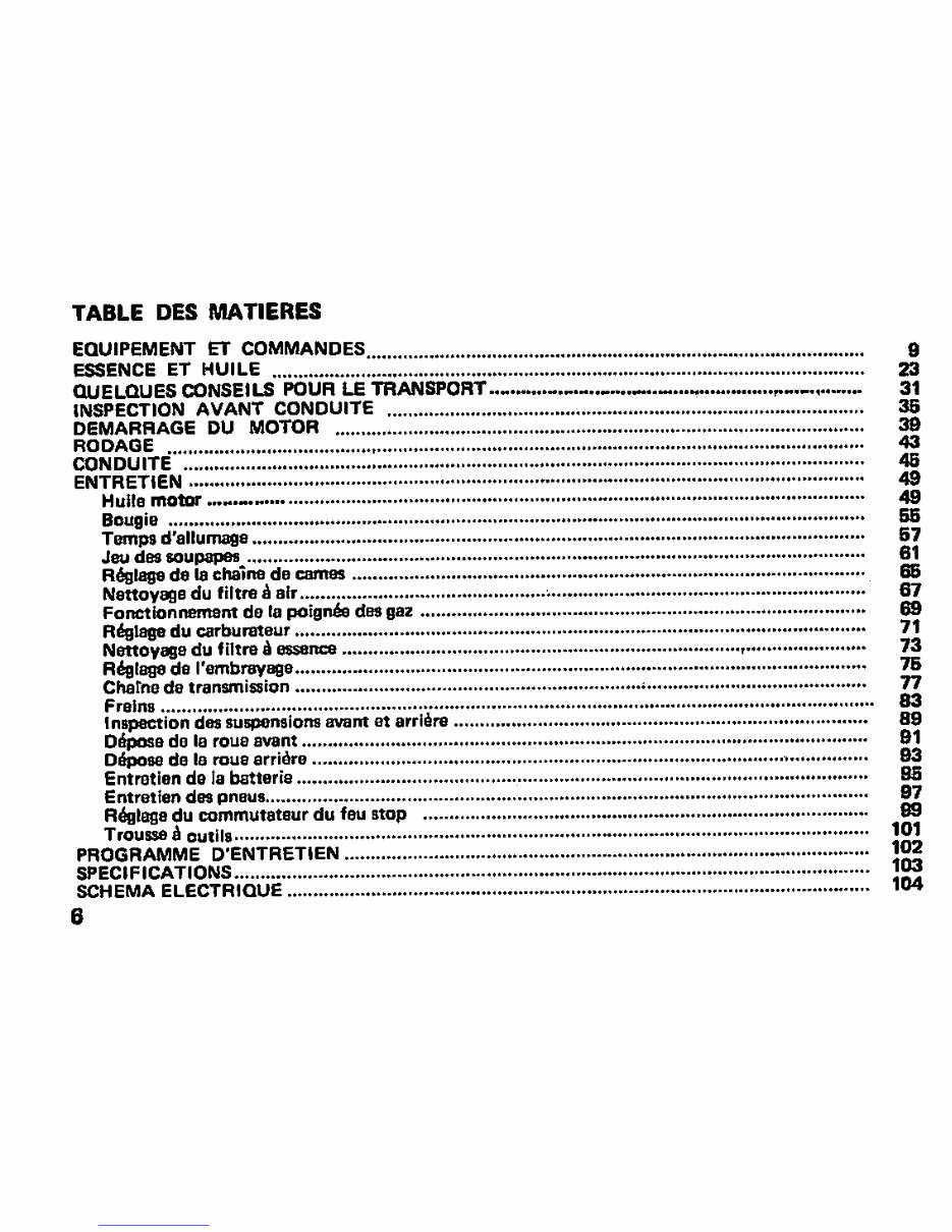 1976 Honda CT90 Owner's Manual preview img 8