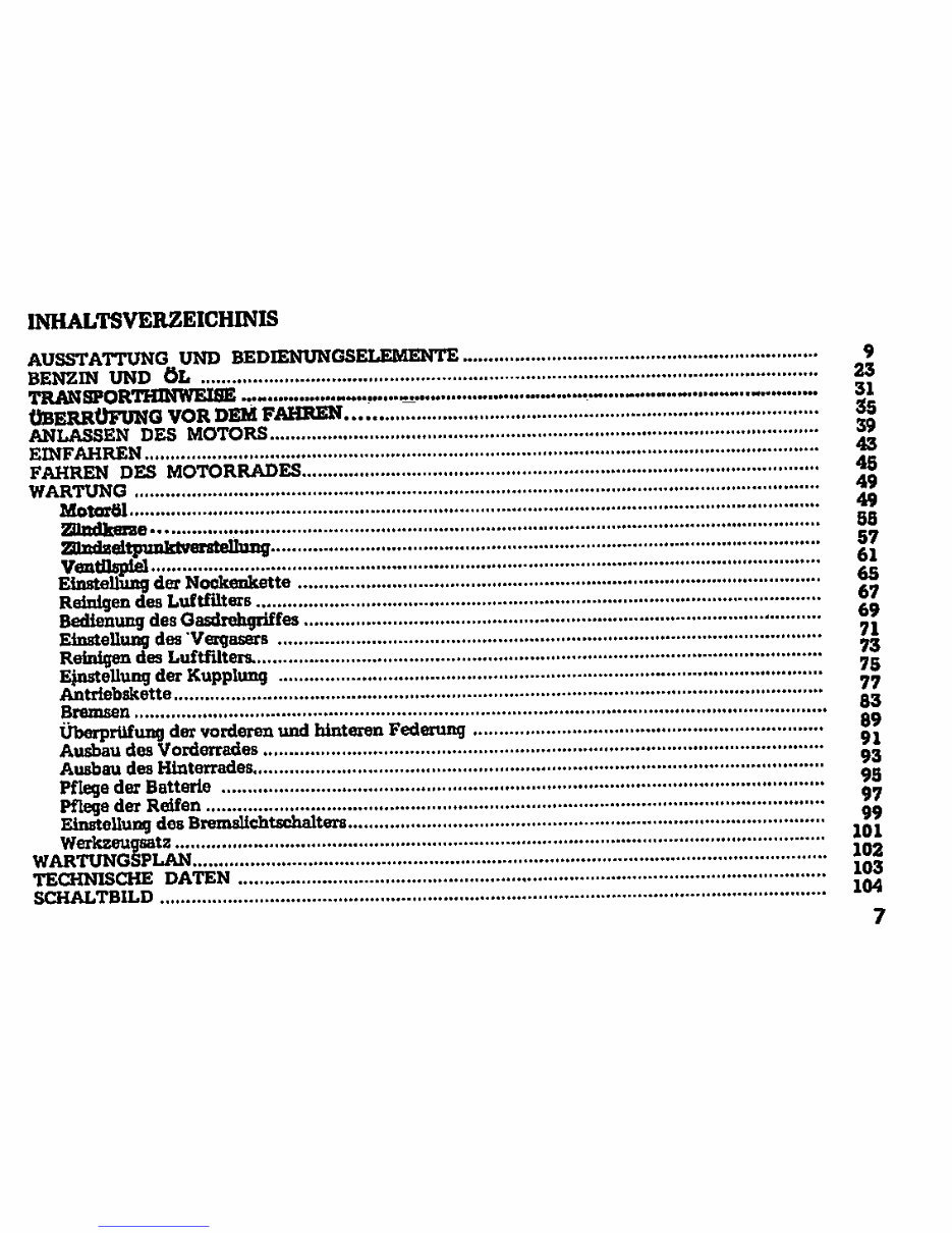 1976 Honda CT90 Owner's Manual preview img 9