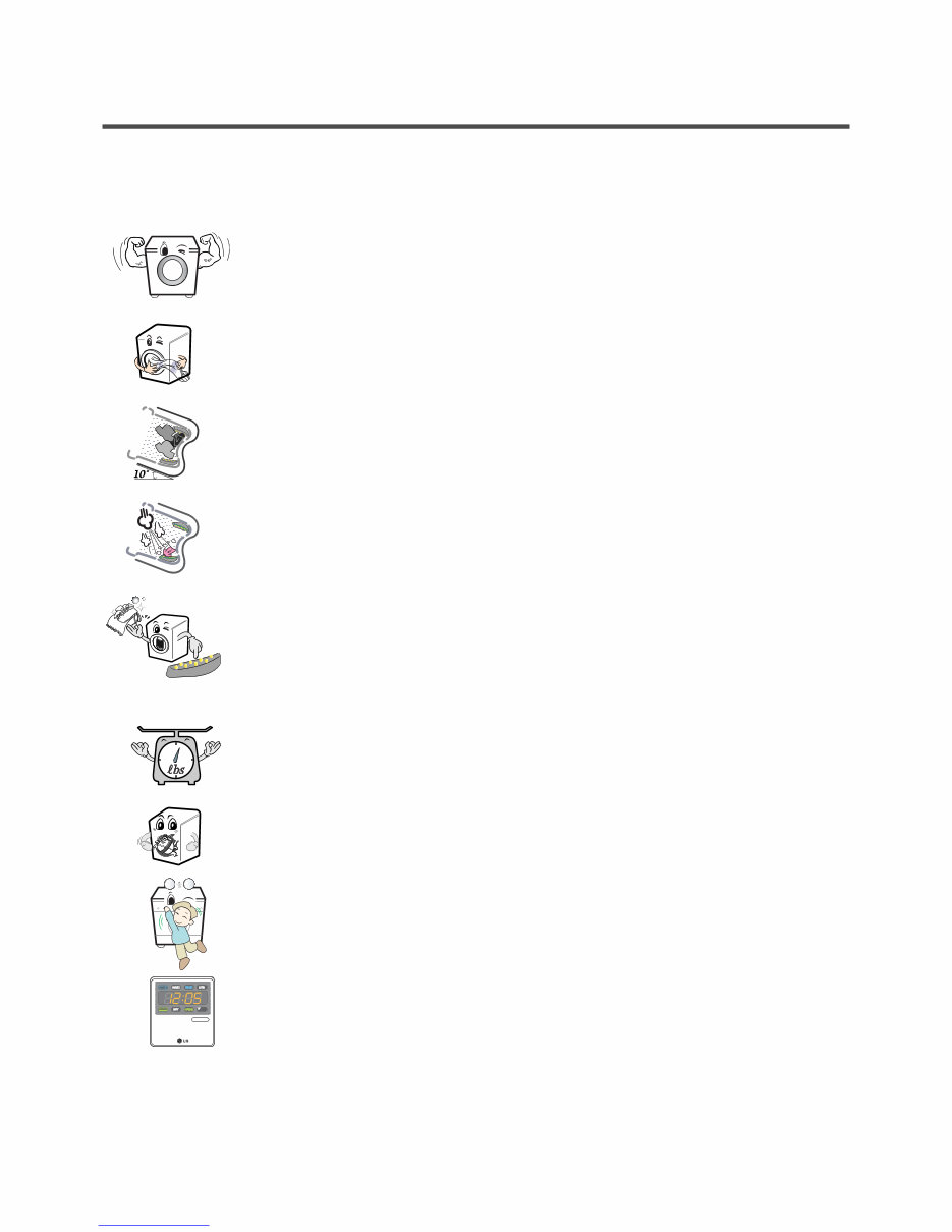 LG WM2487H*M Washing Machine Service & Repair Manual preview img 5