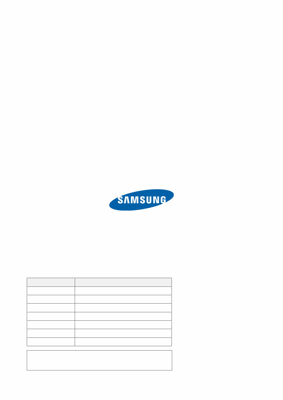 Samsung LN32B360C5D LN26B360C5D LCD-TV Service Manual preview img 3