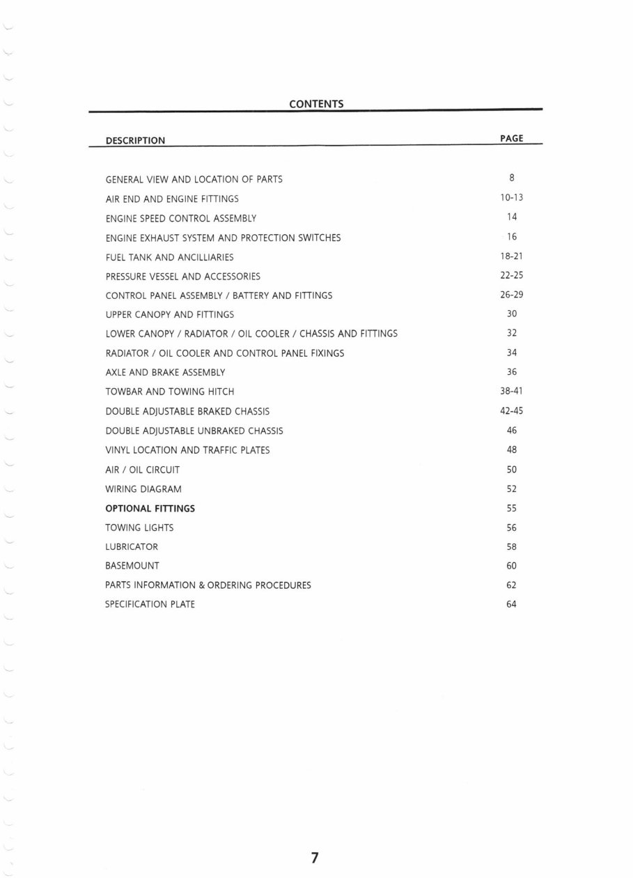 Compair Air Compressor C20 mk 2 Parts manual preview img 6