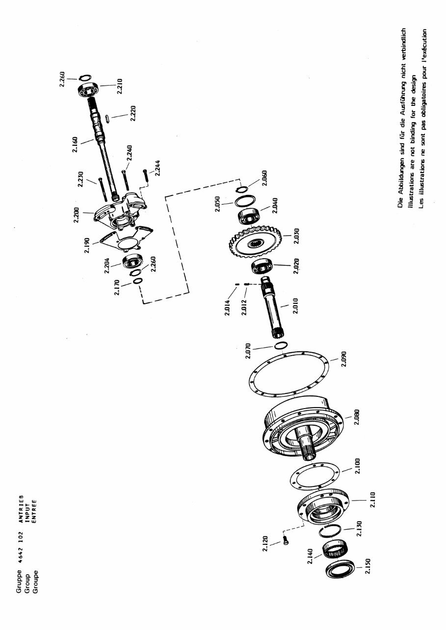 ZF Hydromedia Transmission 4 WG-150 Parts Catalog preview img 4